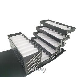 80 Pairs Foldable Eyeglasses Display Case Optical Glasses Storage Organizer