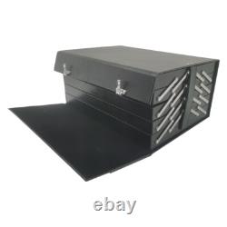 80 Pairs Foldable Eyeglasses Storage Cabinet Display Case with Lock PU Leather