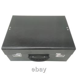 80 Pairs Foldable Eyeglasses Storage Cabinet Display Case with Lock PU Leather