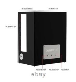 9+6 Automatic Watch Winder Fingerprint Watch Box Storage Display Case LED/RGB US