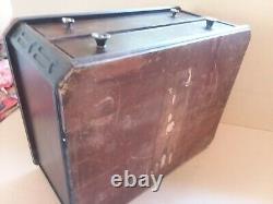 ANTIQUE Vintage Thread Spool Cabinet Drawer Wood Mercantile Store Display