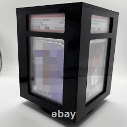 Acrylic Cards Display Case Black Storage box for PSA Graded Slab Cases