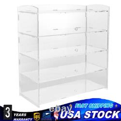 Acrylic Countertop Display Case Storage Shelf Stand Donut Cookie Display Cabinet