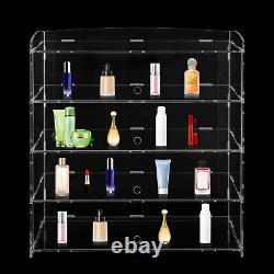 Acrylic Display Case Countertop Bakery Pastry Storage Holder 4 Layers Showcase