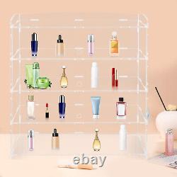 Acrylic Display Case Countertop Bakery Pastry Storage Holder 4 Layers Showcase