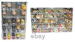 Acrylic Display Case for 3-3/4 Action Figures Funko Pop Vinylmations Storage