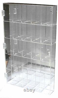 Acrylic Display Case for 3-3/4 Action Figures Funko Pop Vinylmations Storage