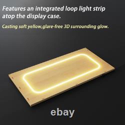 Acrylic Display Case with LED Light, Large Display Case for 1/8 Scale Acrylic Display Case with LED Light, Large Display Case for 1/8 Scale