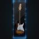 Acrylic Electric Guitar Display Case, Wall Mounted, Lockable UV-Protected Sto