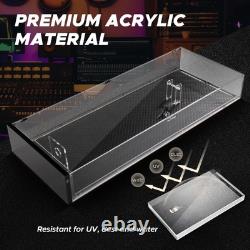 Acrylic Electric Guitar Display Case, Wall Mounted, Lockable UV-Protected Sto