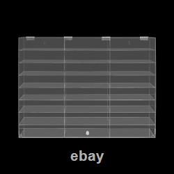 Acrylic Toy Car Display Case Clear Display Box Wall Mounted Toy Display 24 Grids