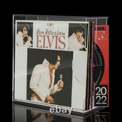 Acrylic Vinyl Record Storage Display Case, Albums Holder Stand, Black with Cl