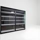 Action Figure Display Cabinet Custom Statue 5 Tier Acrylic Magnetic Gray Black