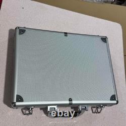 Aluminum Acrylic Clear Top Display Locking Travel Case Trading Coin/Card/Jewelry