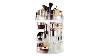 Ameitech Makeup Organizer 360 Degree Rotating Adjustable Cosmetic Storage Display Case With 8 Layer