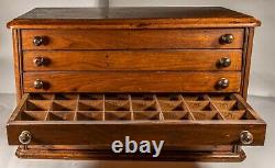 Antique 1890's Six Drawer Store Cabinet, Super Nice