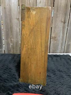 Antique Ace Combs General Store Display Wood Advertising Case Drawers (a3)