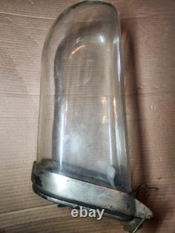 Antique American Panay Horizontal Show Jar Store Display Case Candy With Glass