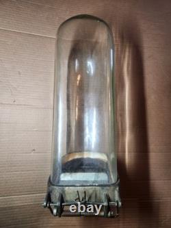 Antique American Panay Horizontal Show Jar Store Display Case Candy With Glass