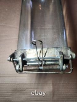 Antique American Panay Horizontal Show Jar Store Display Case Candy With Glass