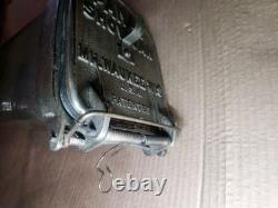 Antique American Panay Horizontal Show Jar Store Display Case Candy With Glass