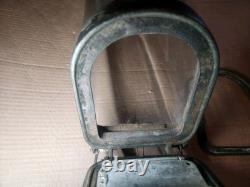 Antique American Panay Horizontal Show Jar Store Display Case Candy With Glass