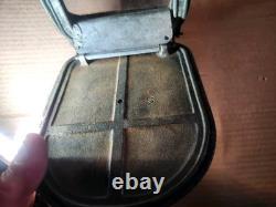 Antique American Panay Horizontal Show Jar Store Display Case Candy With Glass