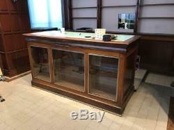 Antique Belgian Pharmacy/Drug Store Shelving, Counters, Bookcases/Display Cases
