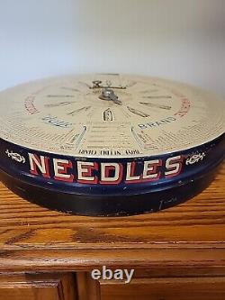 Antique Boye Brand Needle Company Store Counter Display Case Needles & Shuttles