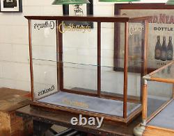 Antique Cadburys Chocolate Advertising Showcase General Store Display Case Candy