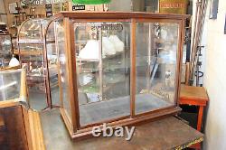 Antique Cadburys Chocolate Advertising Showcase General Store Display Case Candy