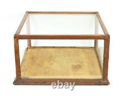 Antique Circa 1900 Oak & Glass General Store Counter Top Display Cabinet