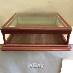 Antique Country Store Display Case 2 Square