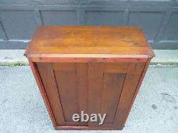 Antique DIAMOND DYES Oak Store Counter Display Pigeon Hole Cabinet NO ADV TIN
