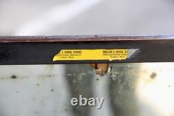 Antique Drug Store Showcase Oak Glass Display Case Wood Bookcase Vintage Cabinet