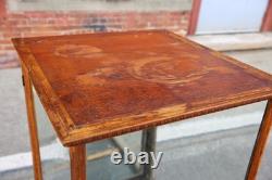 Antique Drug Store Showcase Oak Glass Display Case Wood Bookcase Vintage Cabinet