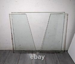 Antique General Country Store Floor Showcase Wood Glass Display Case Cabinet