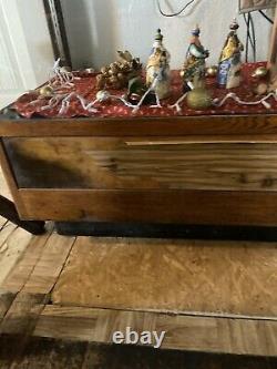 Antique General Store Counter Display Case