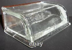 Antique General Store Countertop Curved Front Show Case Glass Candy Container