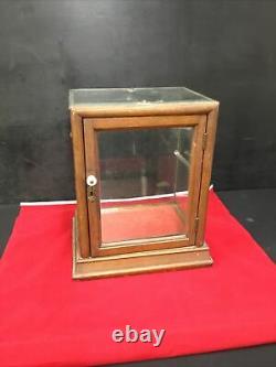 Antique General Store Display Case Razors Or Knives