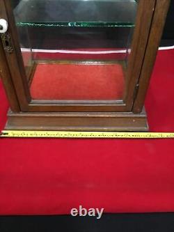 Antique General Store Display Case Razors Or Knives