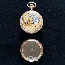 Antique Gold Filled Elgin Pocket Watch, Chain, and With Display Storage Case