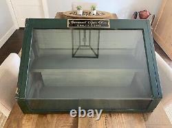 Antique H. L. Judell & Co. General Store Countertop Cigar Display Case