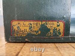 Antique H. L. Judell & Co. General Store Countertop Cigar Display Case