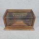 Antique Hickory Elastic A. Stein & Company Store Display Case 1900s Industrial