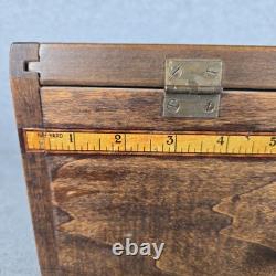 Antique Hickory Elastic A. Stein & Company Store Display Case 1900s Industrial