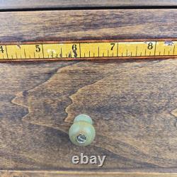 Antique Hickory Elastic A. Stein & Company Store Display Case 1900s Industrial