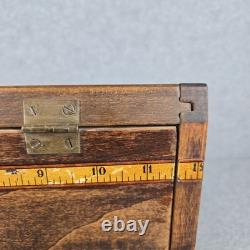 Antique Hickory Elastic A. Stein & Company Store Display Case 1900s Industrial