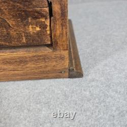 Antique Hickory Elastic A. Stein & Company Store Display Case 1900s Industrial