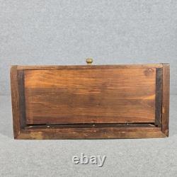 Antique Hickory Elastic A. Stein & Company Store Display Case 1900s Industrial